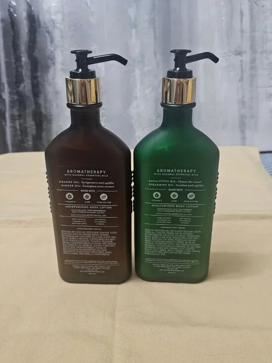 NEW Bath & Body Works Aromatherapy Orange Ginger and Stress Relief Body Lotion - Picture 3 of 3